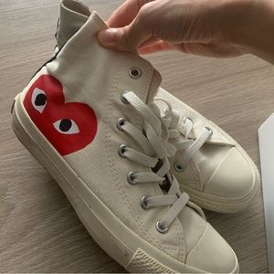 Converse X CDG (Comme Des Garçons Play) LIMITED EDITION High top